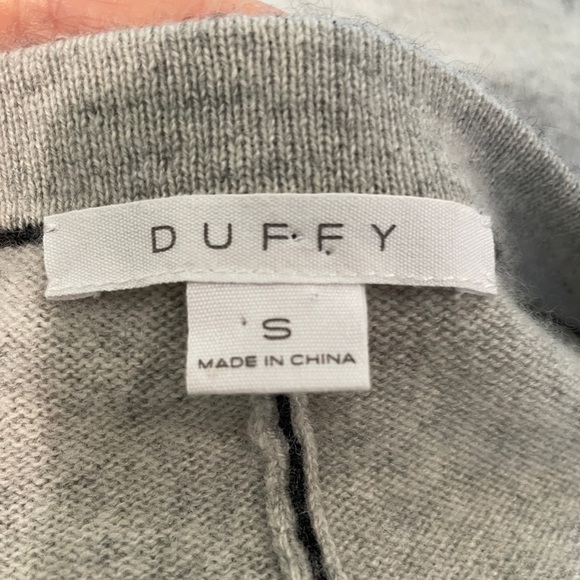 DUFFY - gorgeous two-tone cashmere sweater - Picture 4 of 6